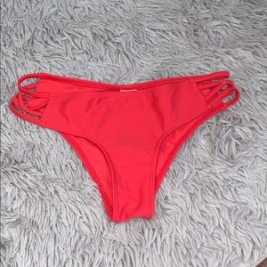 Hollister red bikini bottoms